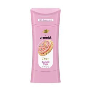 Dove x Crumbl Limited Edition 72 HR Deodorant - Confetti Cake - 2.6 oz